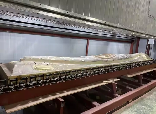 molde en abs termoformado acrillonitrilo butadieno estireno para kayak travesia bigua audaz en fabrica